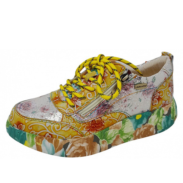 Laura Vita Laura Vita Sneaker citron gelb multi