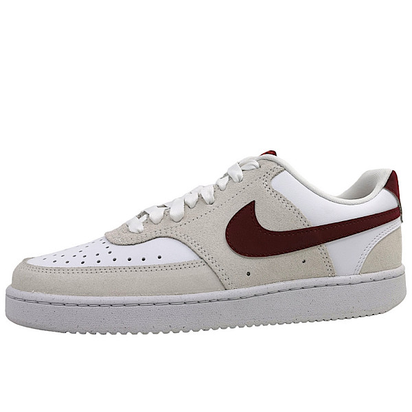 Nike W Nike Court Vision Lo Sneaker low 100 Weiß/ Rot