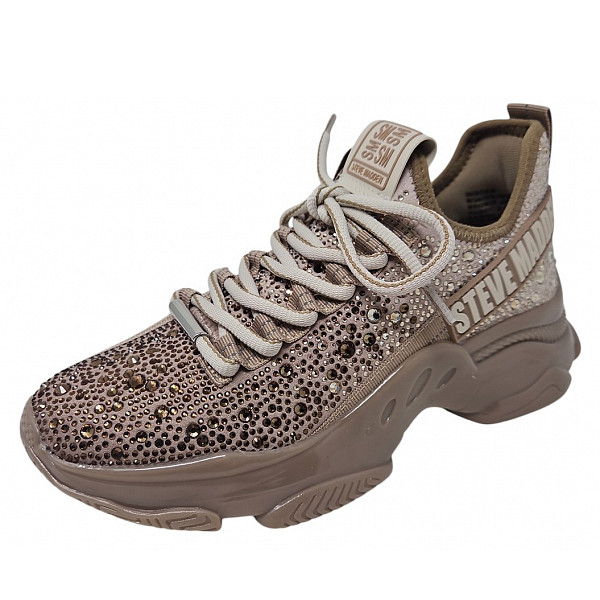 Steve Madden Mystica Sneaker bronze gold silver