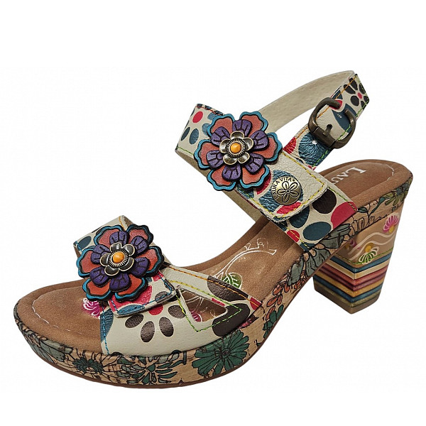 Laura Vita Laura Vita Sandalette beige multi