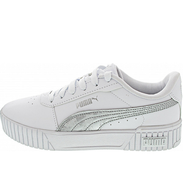 Puma Carina 2.0 Space Metallic Sneaker white-matte silver