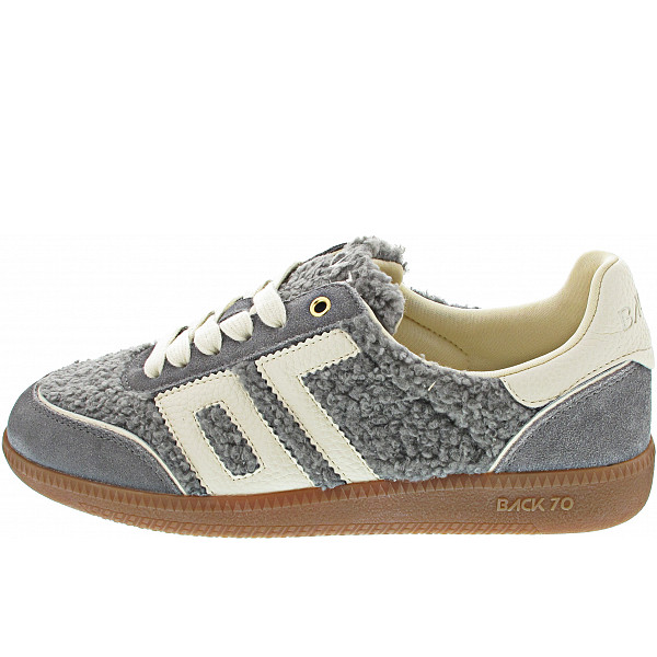Back 70 Cloud Teddy FU18 Sneaker gray fur-milk litchi