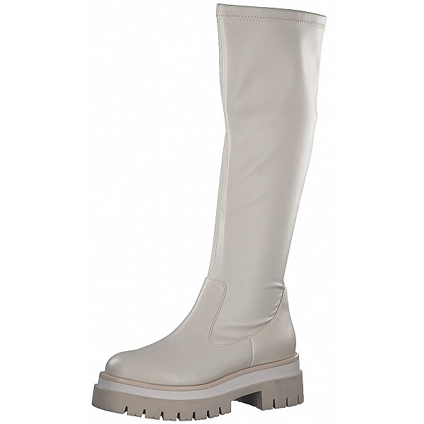 Marco Tozzi Schaftstiefel cream