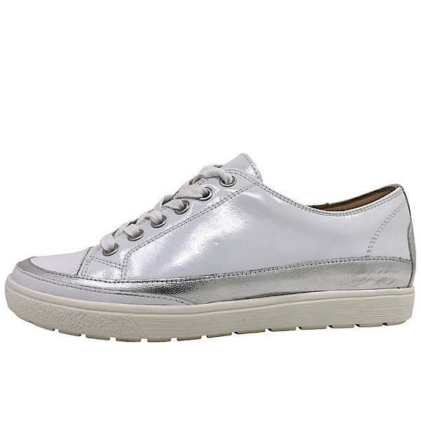 Caprice sportlicher Schnürer 197 White Comb