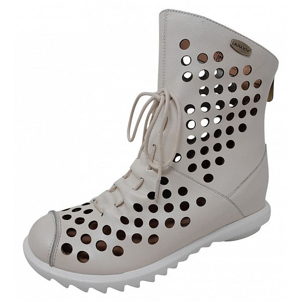 Laura Vita Laura Vita Sommerstiefel Stiefel blanc weiss