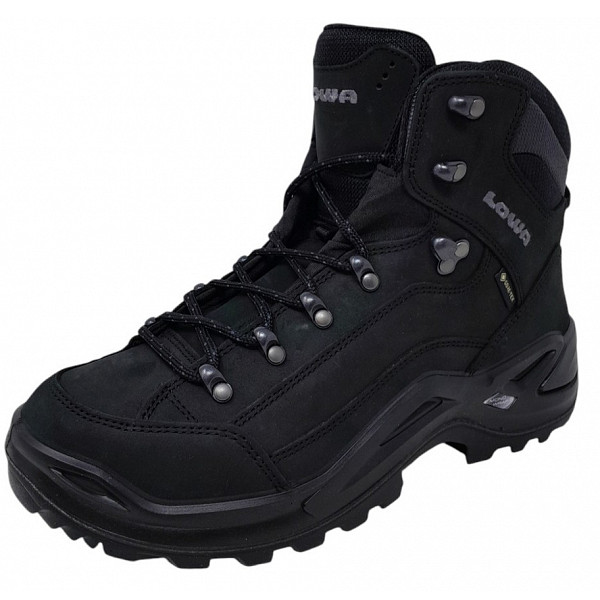 Lowa Renegade GTX Mid Wanderstiefel tiefschwarz