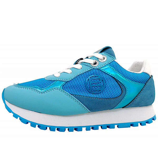 Bagatt Siena sportlicher Schnürer 4290 Light Blue/Metall.