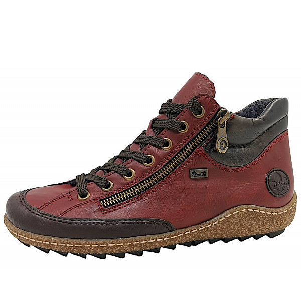 Rieker Stiefelette 35 havanna/wine/antik