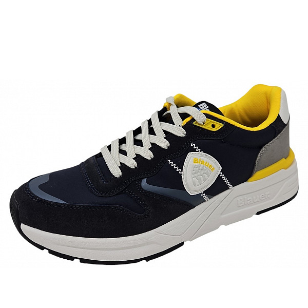 Blauer USA RAY01 Sneaker navy yellow