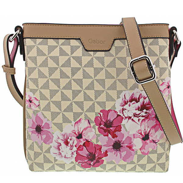 Gabor Barina Flower Cross Bag M Tasche mixed rose