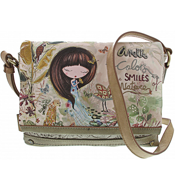 Anekke Amazonia Tasche braun/beige/grün