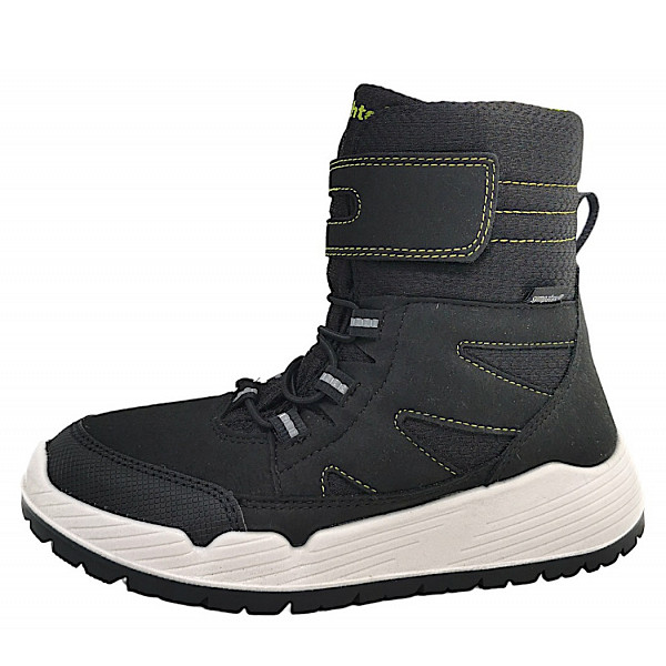 Richter Schnürstiefel black/ lime