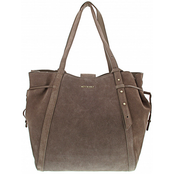 Hey Marly Pretty Wonder Suede M Shopper mocha