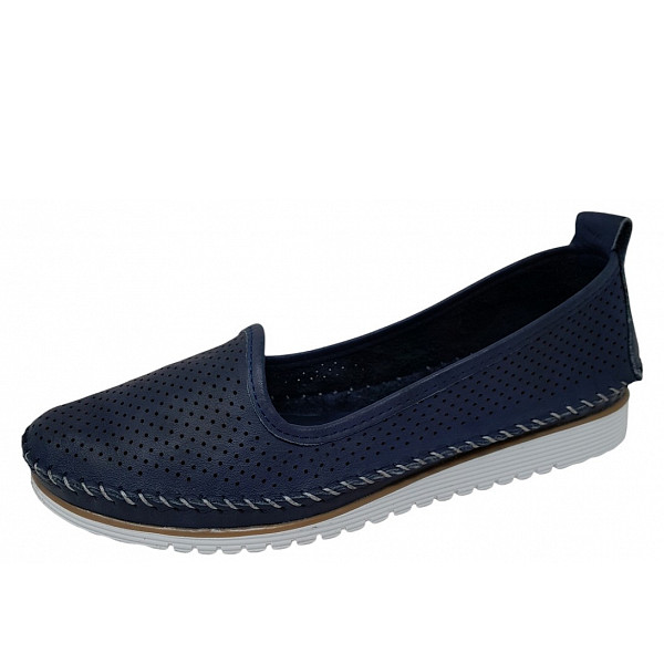 andrea conti Slipper dkl. blau