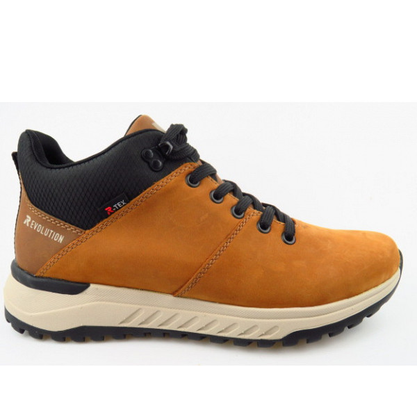 Rieker Evolution Stiefel gelb TEX Sneaker 6 butterscotch/nuss/schwa