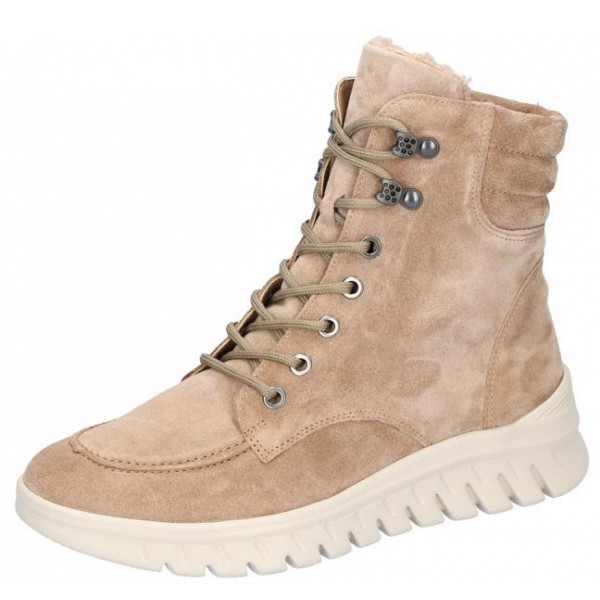 Waldläufer Schnürstiefel beige