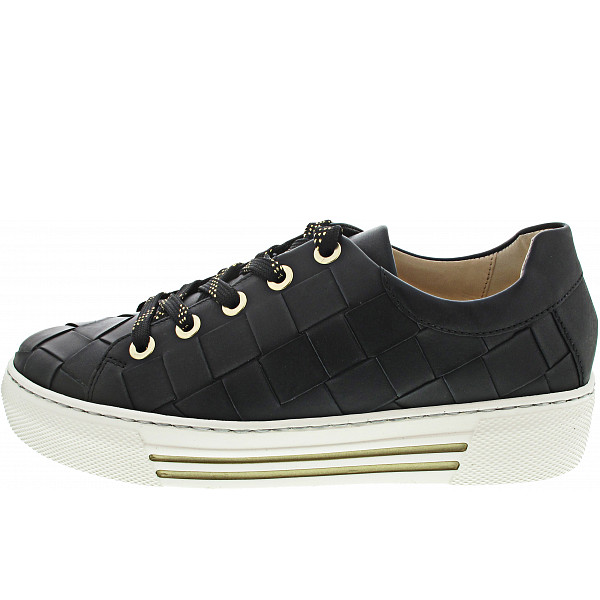 Gabor Comfort Sneaker schwarz (gold)