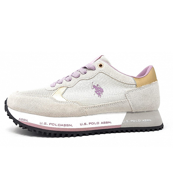 US Polo Sneaker low LBE003 beige