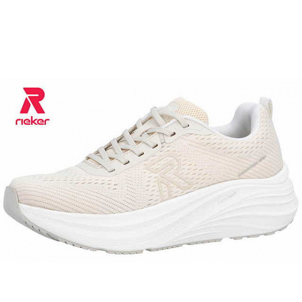 Rieker Schnürschuhe beige