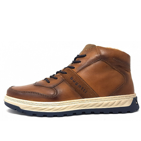 Bugatti Exeter Schnürstiefel 6300- Cognac