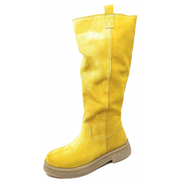 Shaddy Shoes Schaftstiefel yellow