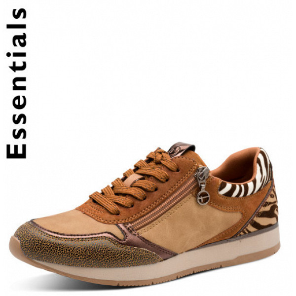 Tamaris schnürer Sneaker braun