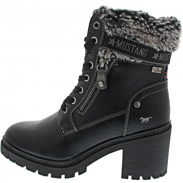 Mustang Schnürstiefel black