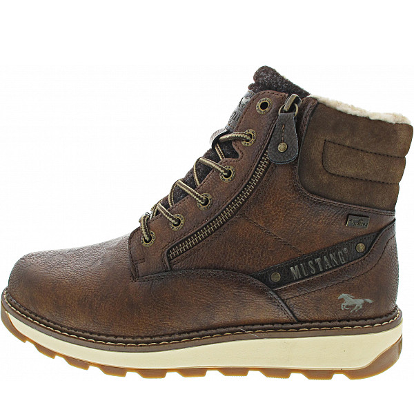 Mustang Schnürstiefel brown