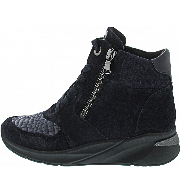 Waldläufer H-Dilara Schnürstiefelette notte