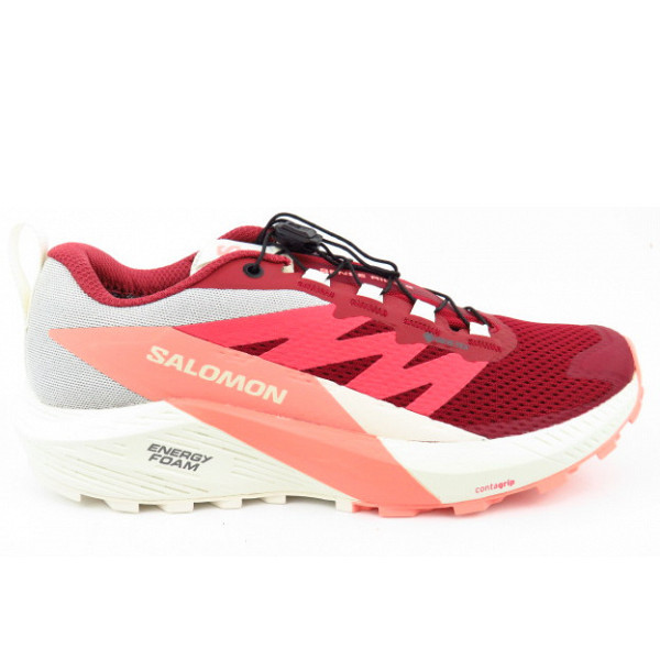 Salomon Sense Ride 5 GTX W Laufschuh rot rosa beige