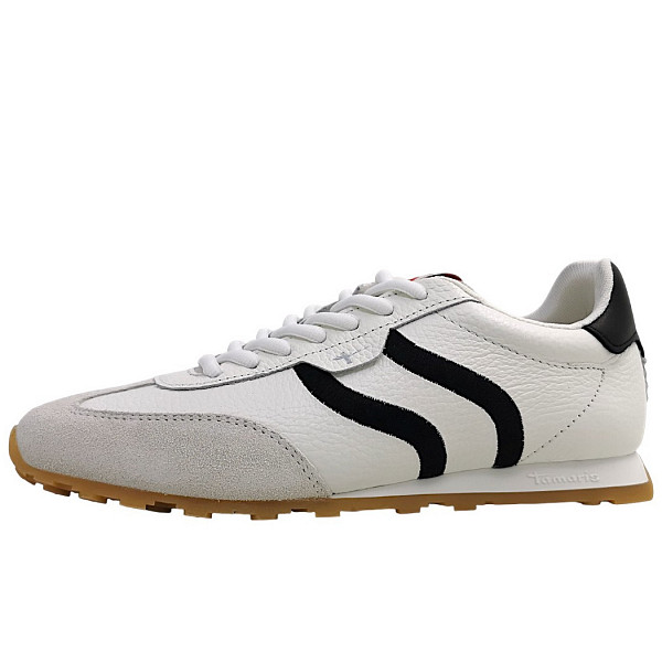 Tamaris sportlicher Schnürer white 125