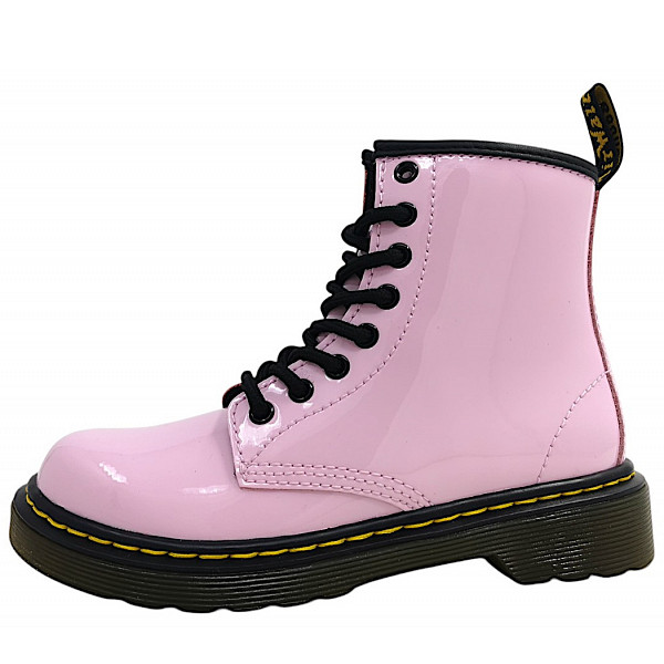 Dr. Martens Delaney Patent Schnürstiefel patent pink