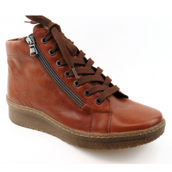 Semler Ilona Antik Nappa cognac Stiefelette cognac