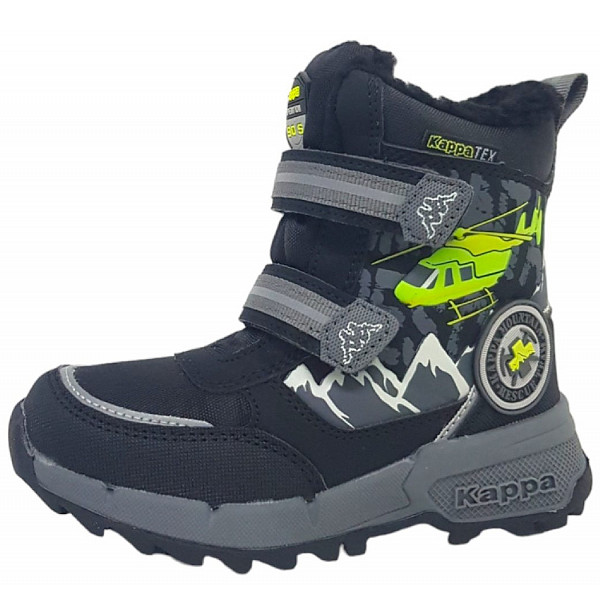 Kappa Stiefel 1133 Black Lime