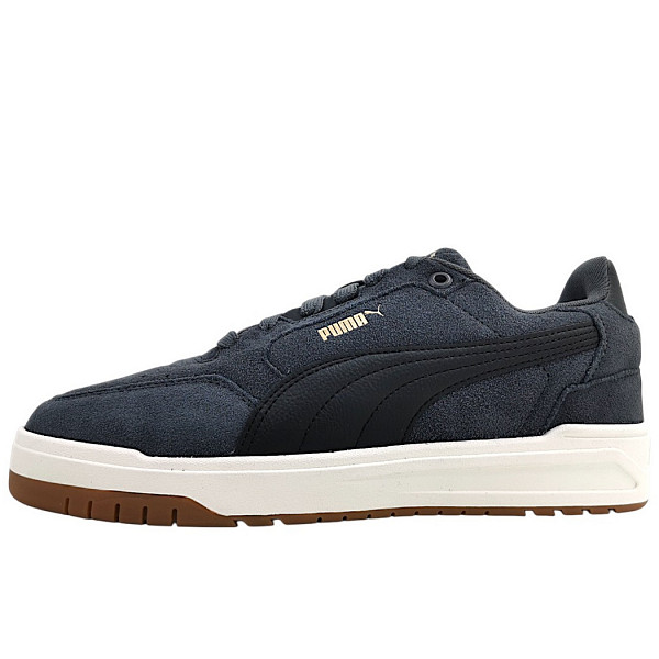 Puma Shuffle Downtown SD sportlicher Schnürer gray/black gold 04