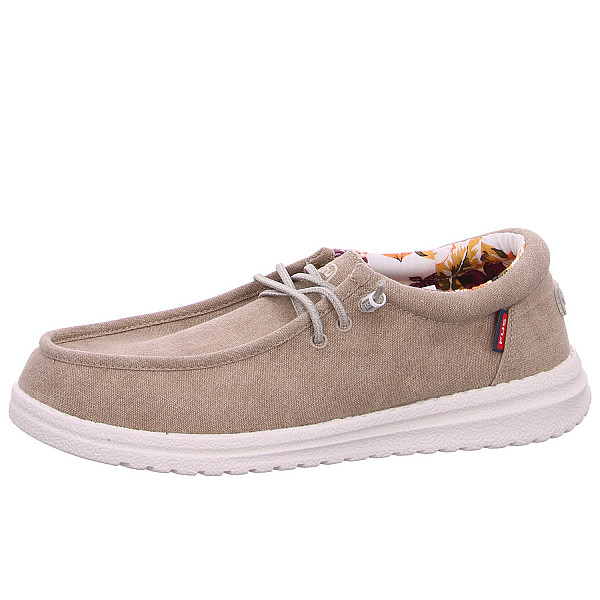 Fusion 2-2-2-0102V-0623 Slipper washed canvas beige