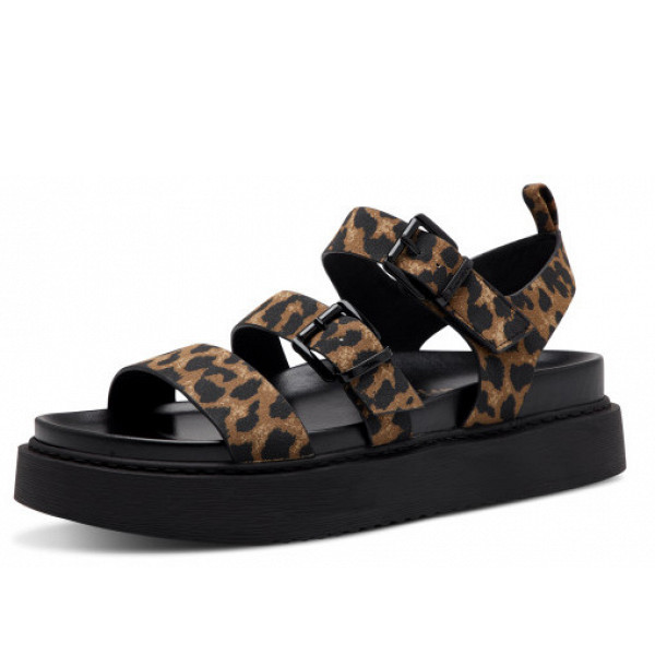 Tamaris sandalette Sandalette braun