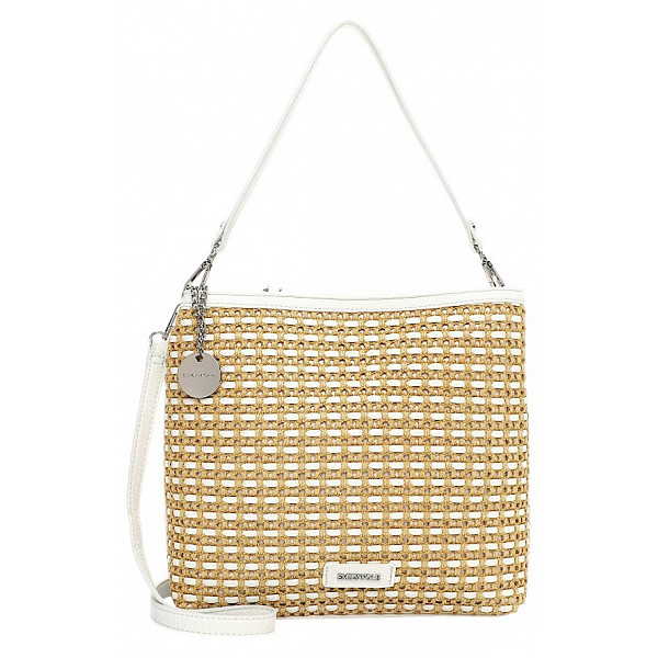 emily & noah Tasche weiß/beige 300