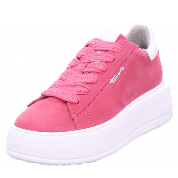 Tamaris damen schnürer Halbschuh pink