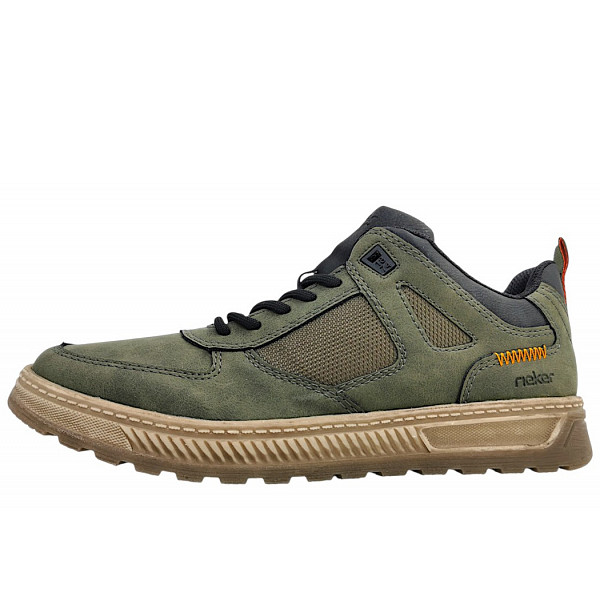 Rieker Schnürer moos/moor/schwarz