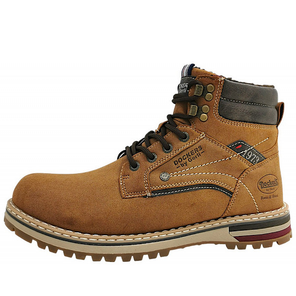 Dockers by Gerli Schnürstiefel cognac 470