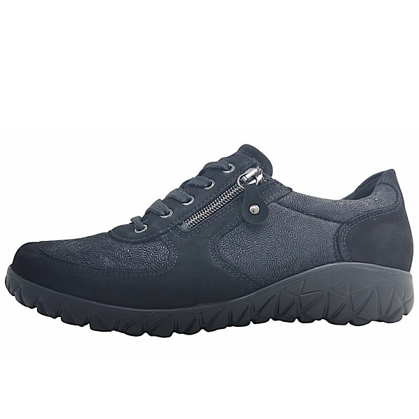 Waldläufer Havy Soft Schnürer schwarz 001