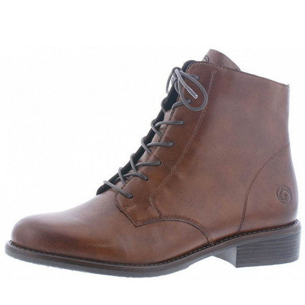Remonte Schnürstiefel braun