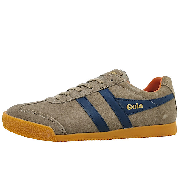 Gola Harrier Sneaker Rhino/ Navy/ Moody Orange