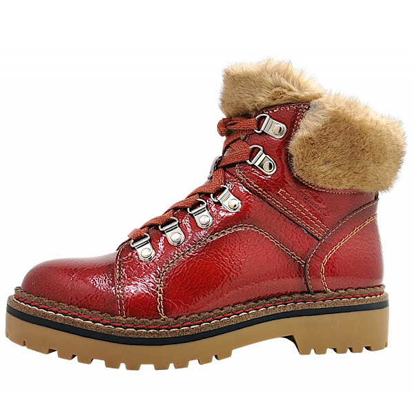 Tamaris Schnürstiefel Red Patent 524