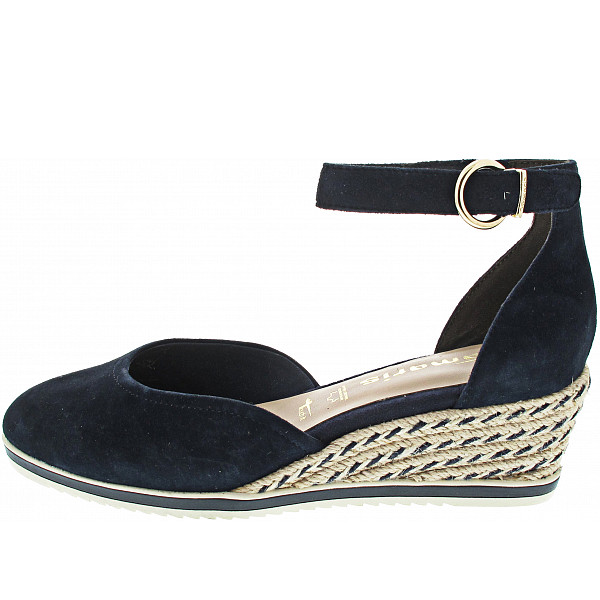 Tamaris Keilsandalette navy