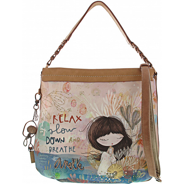 Anekke Tasche beige kombi