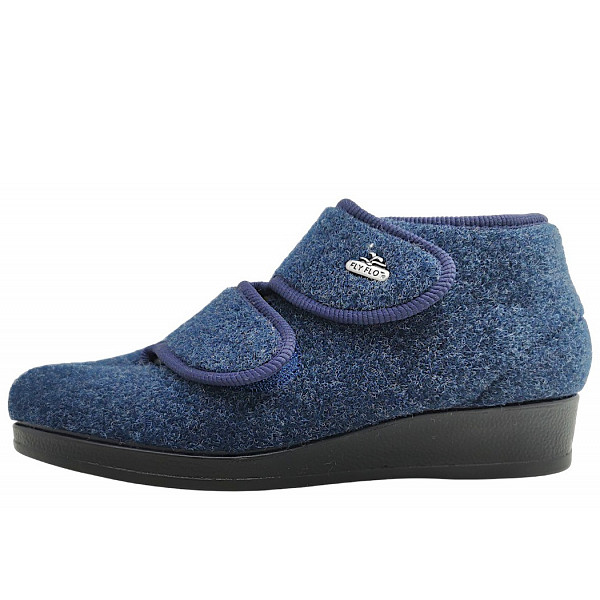 FLY FLOT Hausschuh Blau