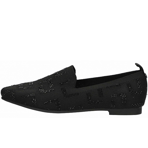 La Strada Slipper schwarz