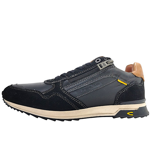 Camel Active sportlicher Schnürer schwarz/cognac 147